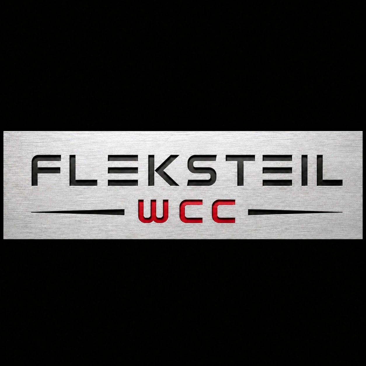 FLEKSTEIL WCC logo plate